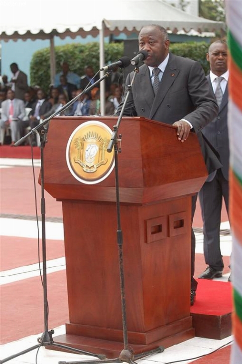 Laurent Gbagbo à propos de la sortie de crise : 